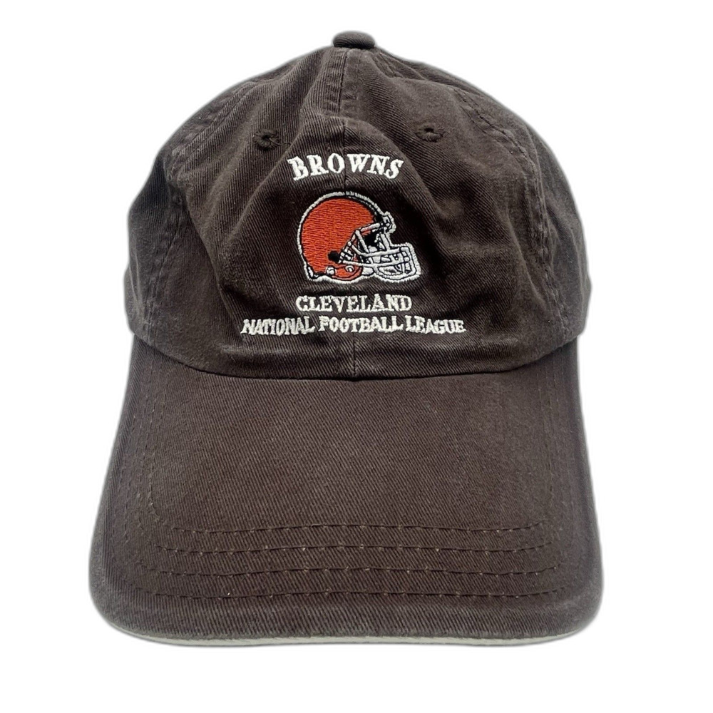 Vintage Puma NFL Cleveland Browns Strapback Hat Cap